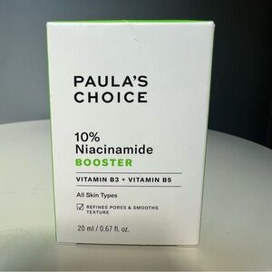 Paula's Choice 10% Niacinamide Booster 20 ml 0.67 oz Vitamin B3 B5 NEW in Box